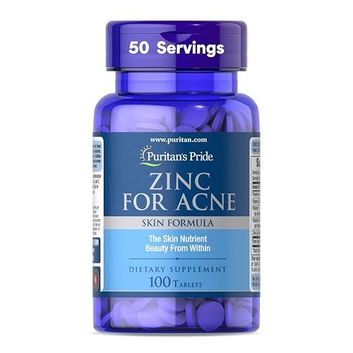 Puritan's Pride Zinc for Acne Skin Formula with Vitamins