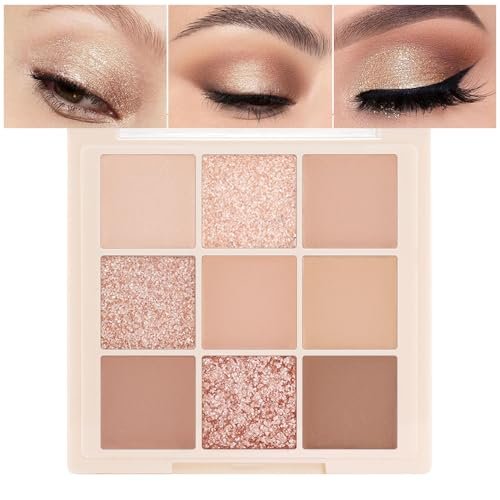 CAKAILA Nude Pink Beige Eyeshadow Palette,Natural Eye...