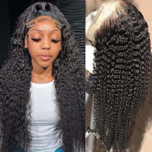 Lemoda Burmese Curly 13x4 Lace Front Human Hair Wigs