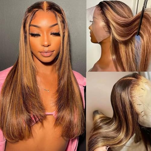 Lemoda Wholesale 100% Human Hair Wig 13X4 Highlight...