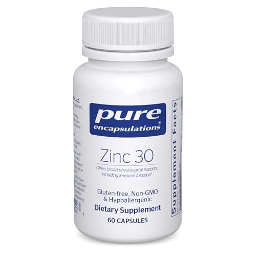Pure Encapsulations Zinc 30 mg - Supplement for Immune...