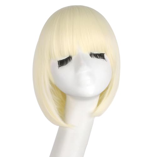 MapofBeauty 12 Inch/30cm Fashion Lady Short Straight Bangs...