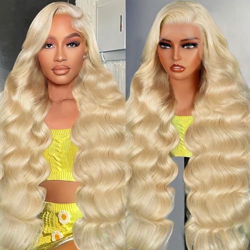 MIGURA 30 Inch 613 13x6 Lace Front Human Hair Wig