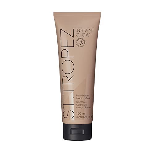 St.Tropez Instant Glow Face & Body Bronzer, Medium to Dark