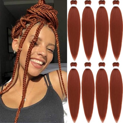 Braiding Hair Pre Stretched Ginger Easy Braids 26 Inches...