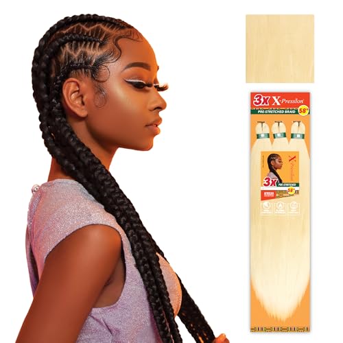Sensationnel X-pression prestretched braiding hair - 3x 58...