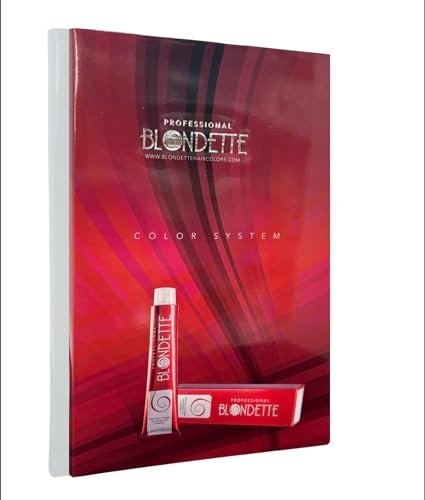 Blondette Hair Color Chart, scale of colors on strands