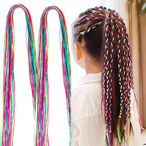 Telooco 30Pcs Multi-color Hair Rope Set - Braid Hair...