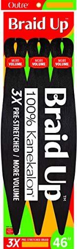 Outre 100% Kanekalon Braid Up Pre-Stretched Braid 46