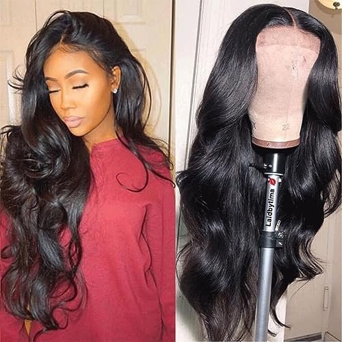 YLOIJO Body Wave Lace Front Wigs Human Hair Glueless...