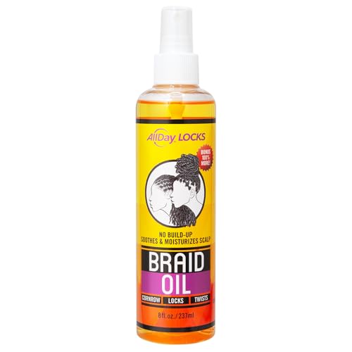 AllDay Locks Braid Oil - Spray On Moisturizing Scalp...