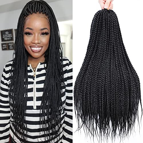 Box Braid Crochet Hair 20 Inch Crochet Braids Chicmoi