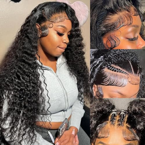 Niu Mei 13x6 Deep Wave Lace Front Human Hair Wig