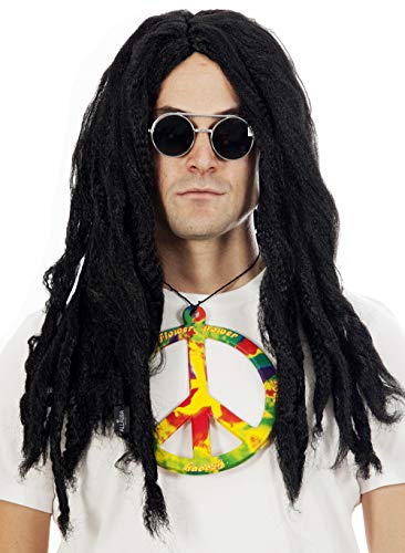 ALLAURA Dreadlocks Wig - Rasta Marley Wig Hippie Costume