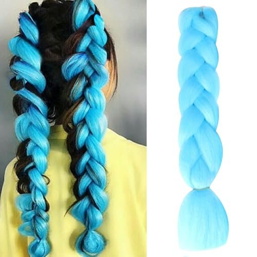 Herina Light Blue Braiding Hair 1 Pack for Jumbo Braids