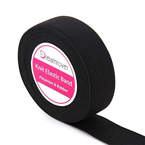 Dreamlover Wig Band, Elastic Band for Sewing, 1 Inch Wide