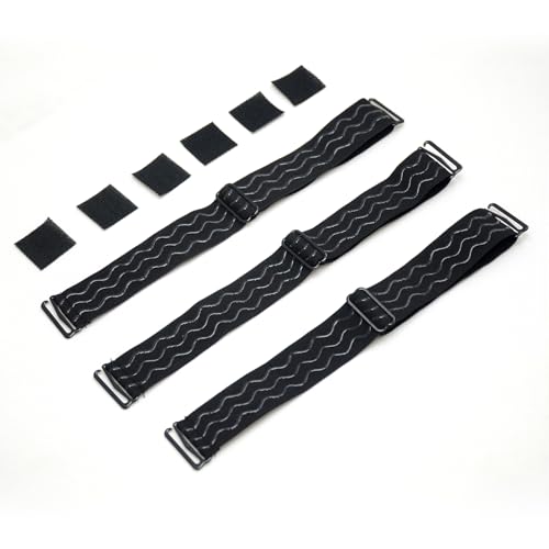 Jozlynn Adjustable Elastic Wig Band with Hooks for Glueless...