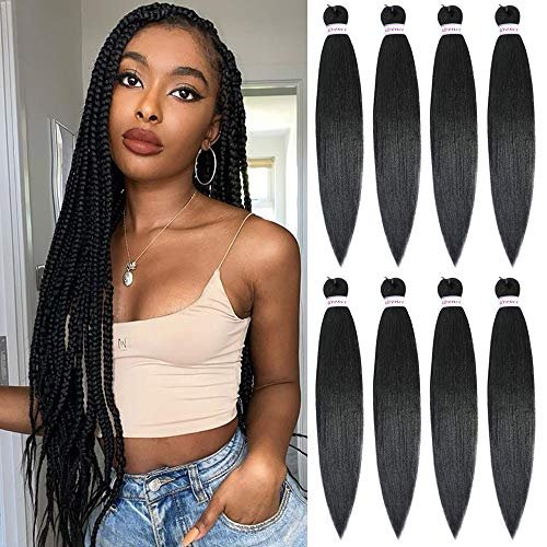 Alrence Pre Stretched Braiding Hair Long Braid 30 Inch