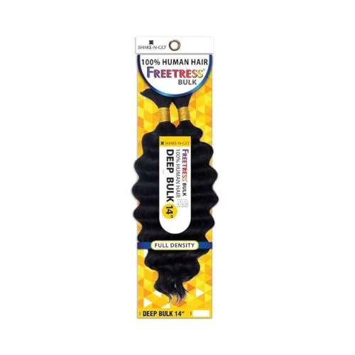 Shake-N-Go Freetress Human Hair Braids - Deep Bulk 14...