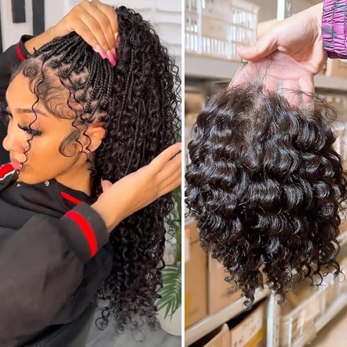 yimisunny Hair Full Lace Wigs Human Hair Wet Curly HD