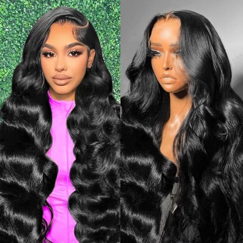13x6 Lace Front Wigs Human Hair Pre Plucked Body Wave