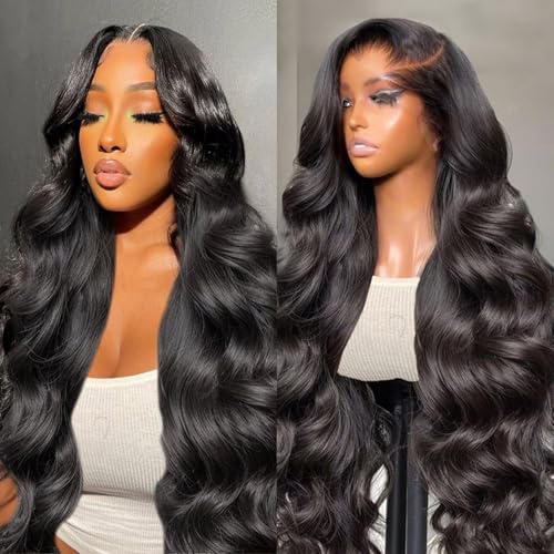 padise 30Inch 13X6 Lace Front Wigs Human Hair Body Wave