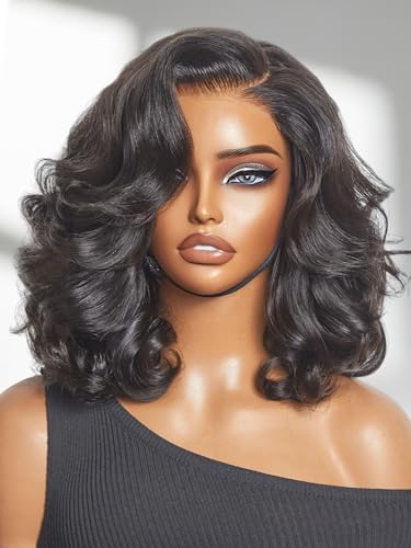 LUVME HAIR 100% Human Hair Wigs Loose Wave Glueless