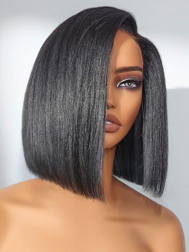 LUVME HAIR Bob Wig 100% Human Hair Ready To Go