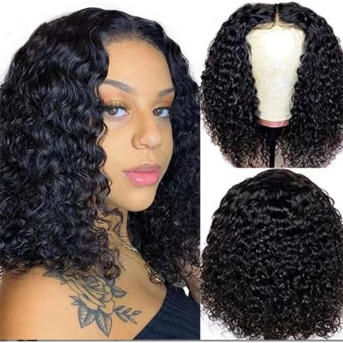 XIROM UN Glue Free Precut 4x4 Front Human Hair Wig