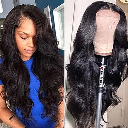 ASVNRES Lace Front Wigs Synthetic Artificial Human Hair...