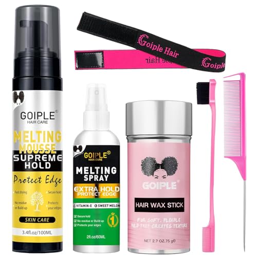 Lace Melting and Holding Mousse Glue-Less Hair Adhesive for...