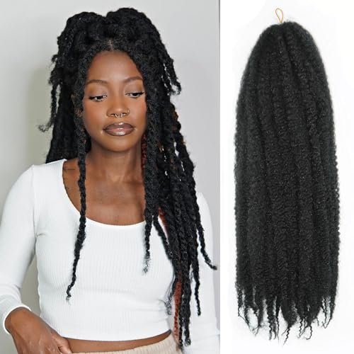 Vustbeauty Marley Twist Braiding Hair 24 Inch 8 Packs