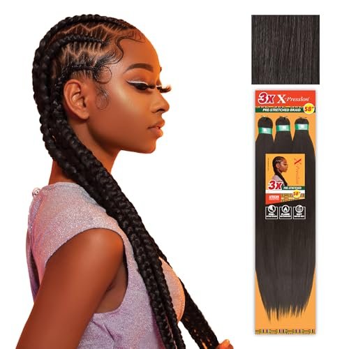 Sensationnel X-pression prestretched braiding hair - 3x...