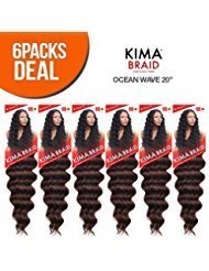 Harlem125 Synthetic Hair Braids Kima Braid Ocean Wave 20...