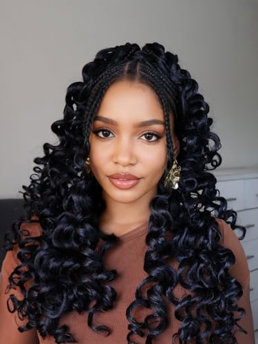 WIGER Knotless Full Double Lace Boho Braided Wig
