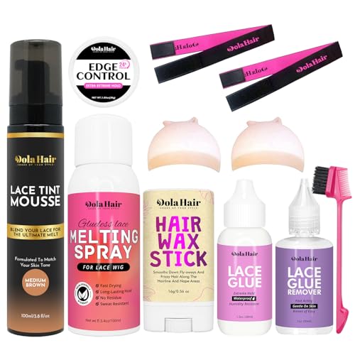 Dolahair Lace Glue Kit - Complete Set with Tint Mousse
