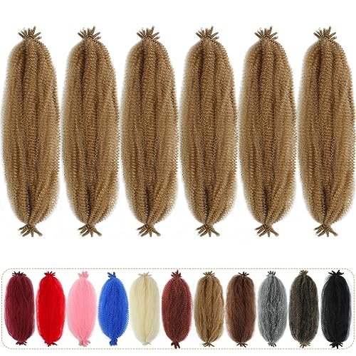 Springy Afro Twist Hair 24 inch Marley Braids by SIXERSI