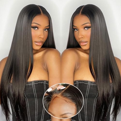 Wear and Go Glueless Wigs Human Hair HD Lace Straight