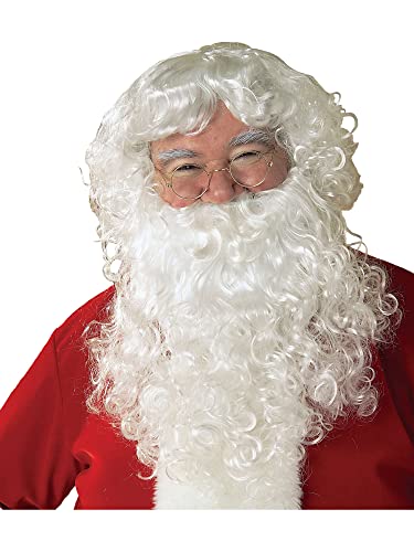 Rubies Santa Claus Economy Beard & Wig Set for Adults