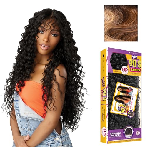 Sensationnel Butta Lace 90Sbangs Wigs - Unit 916 Glueless