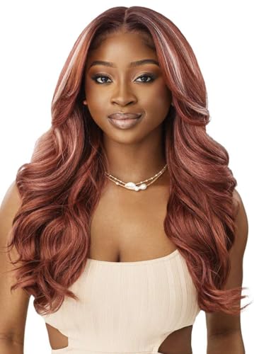 Outre Lace Front Wig - Melted Hairline Elara Purple Dream