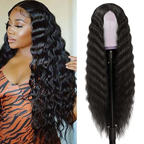 INSTASTYLE 30 Inch Synthetic Curly Wigs for Women
