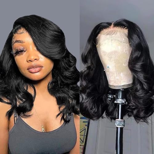 UVVUVV Wear and Go Glueless Wigs Pre Cut Bob Hair