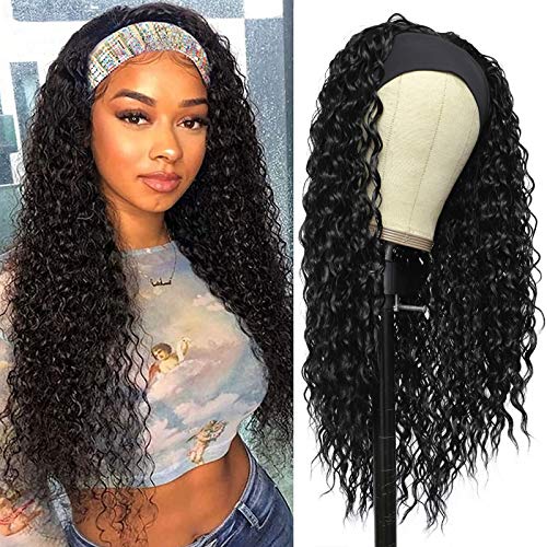 G&T Wig Headband Wigs for Black Women Wet and Wavy