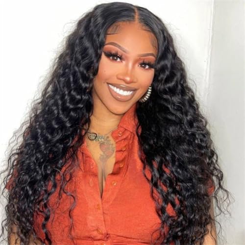 Enivuoso V Part Wig Curly Wig Afro Loose Wave Glueless
