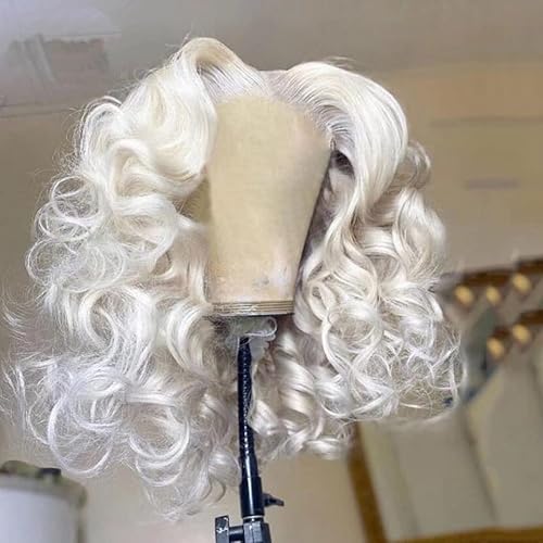 ANDRIA 13X4 HD Lace Front Wigs Pre-Plucked Gray Body Wave