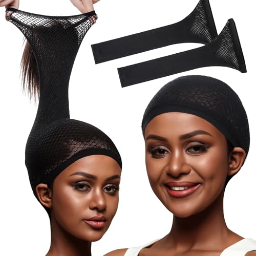 Fandamei Wig Cap, Hair Net for Wigs for Long Hair