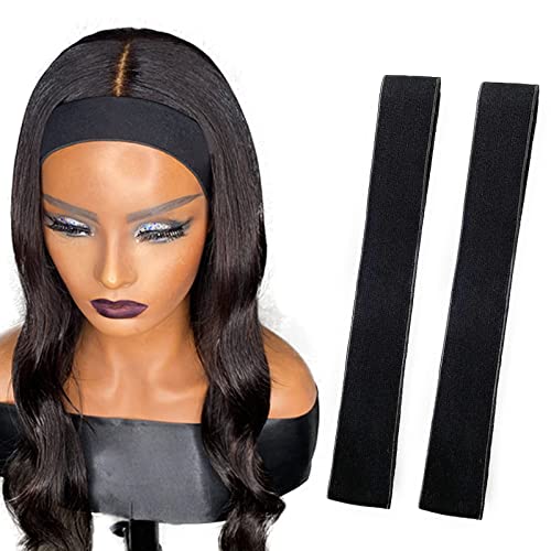 Atimiaza 2 Pcs Elastic Bands for Wig, Lace Melting Wrap
