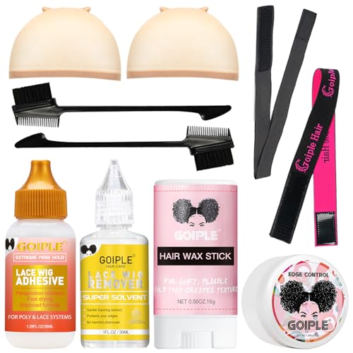 Lace Front Wig Glue Set - Waterproof with Tools