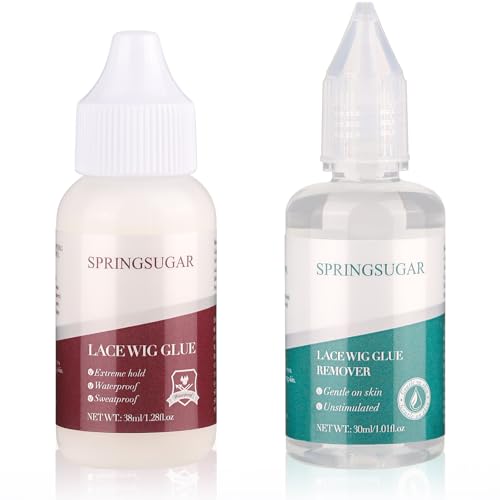 Wig Glue + Lace Wig Glue Remover Strong Hold Kit